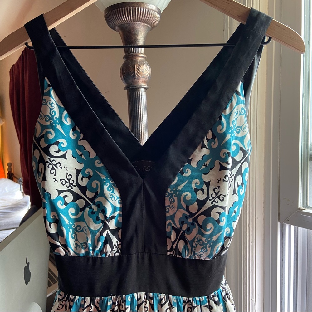 Trulli pleated dress